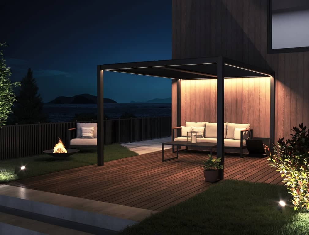 LED lys til pergola, 3x4m - bilde 2 av 3
