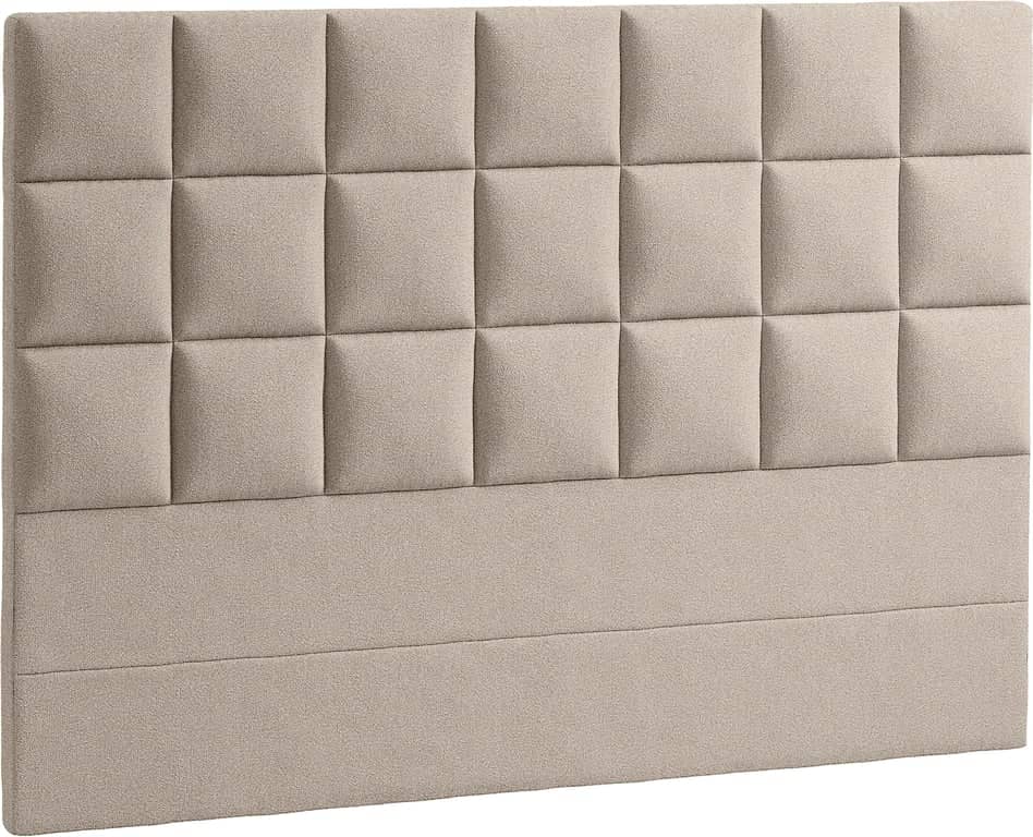 Svane® Vienna sengegavl - B: 150 cm H: 130 cm stoff Dream Sand - Produktbilde