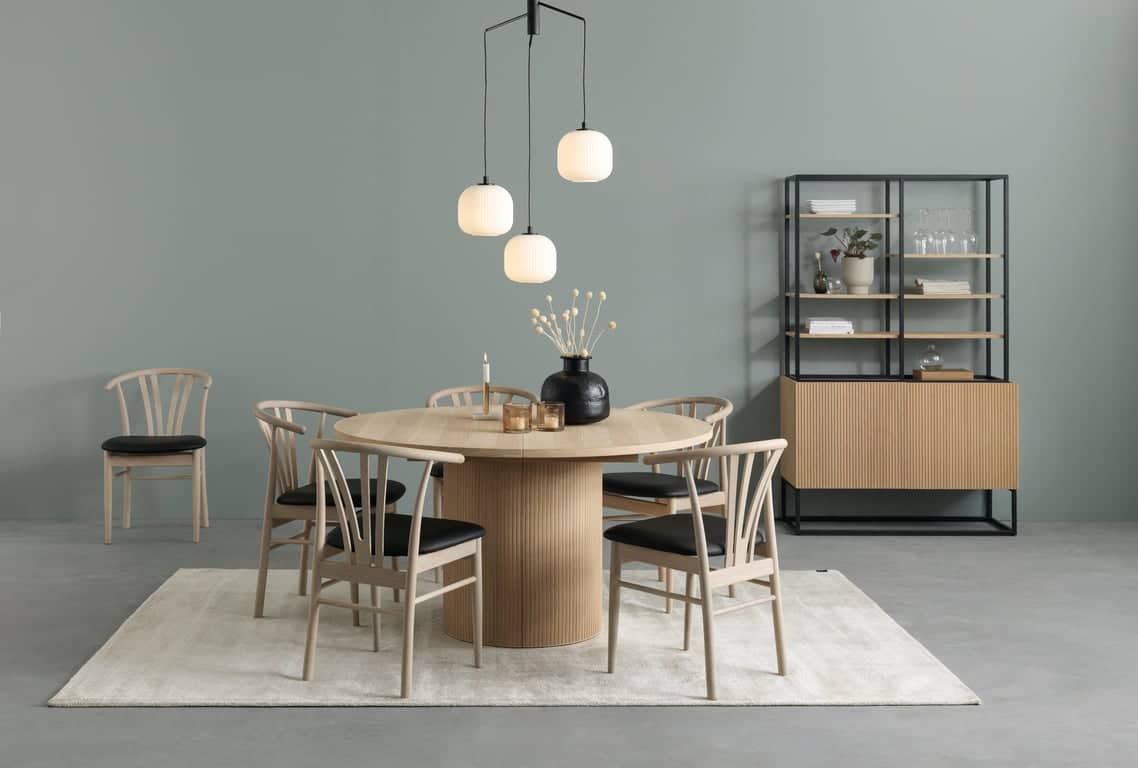 Linea spisebord rundt Ø 138 cm - bilde 2 av 3