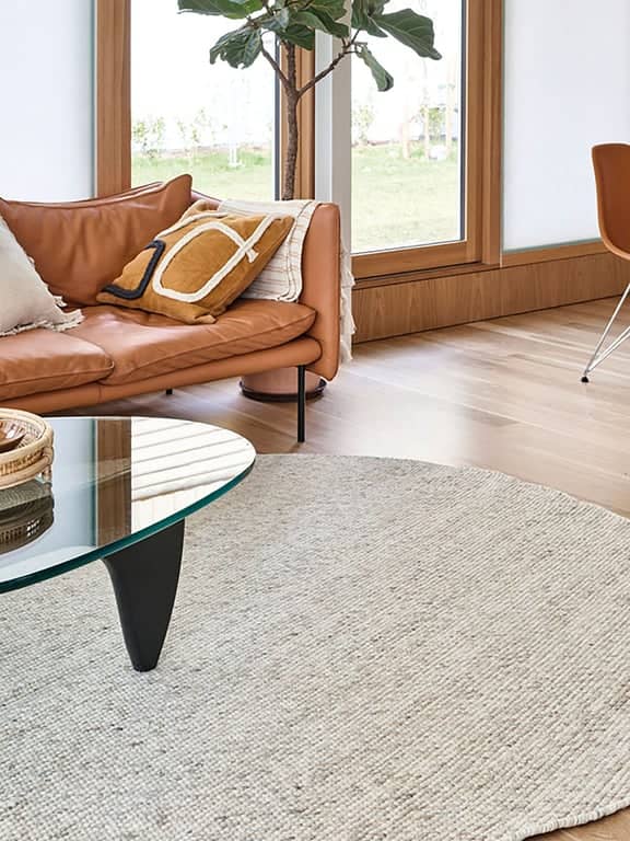 Melbourne teppe - 80x230 cm, beige - Miljøbilde