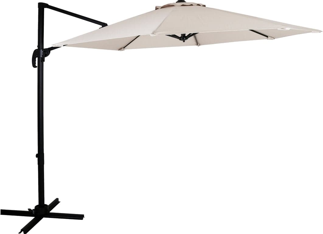 Beige/svart aluminium