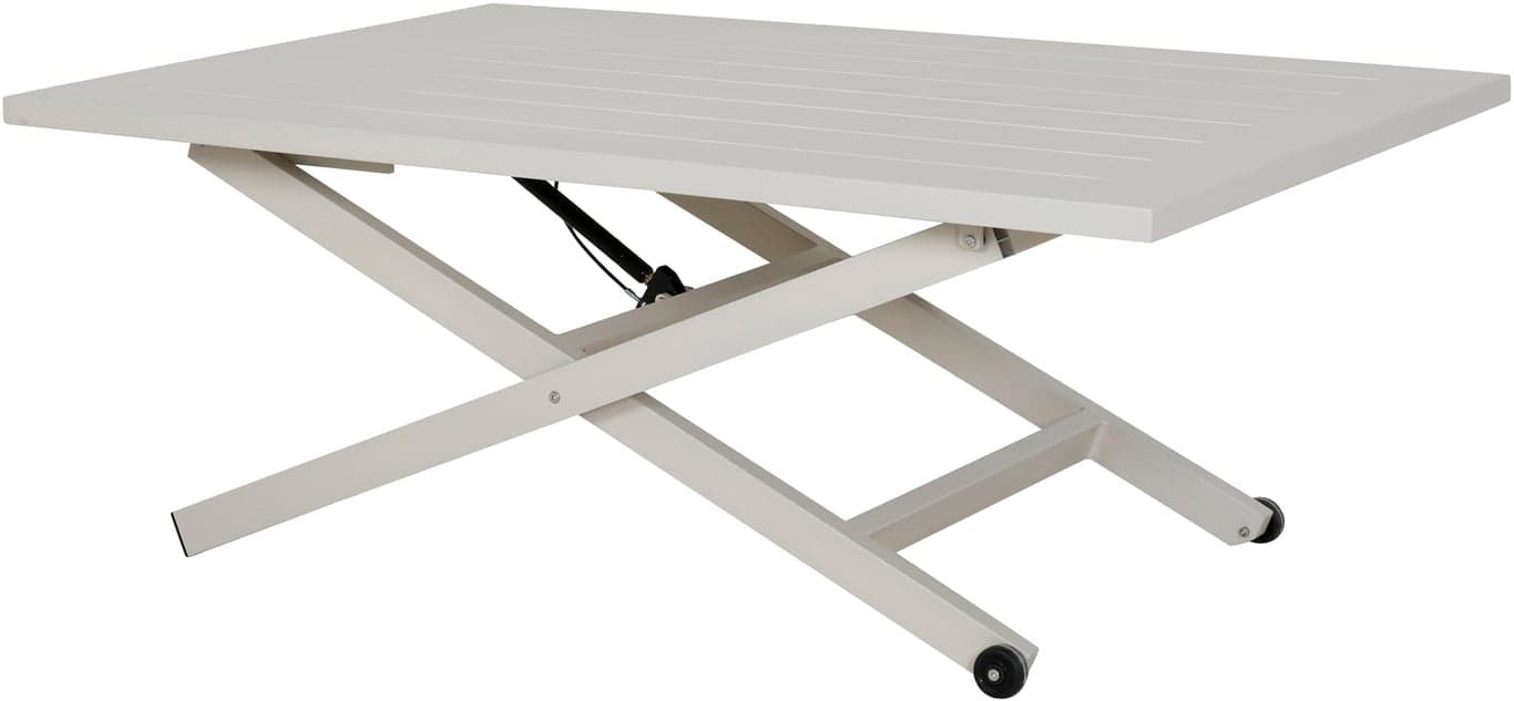 130 x 84 H: 52-71 cm, kalk
